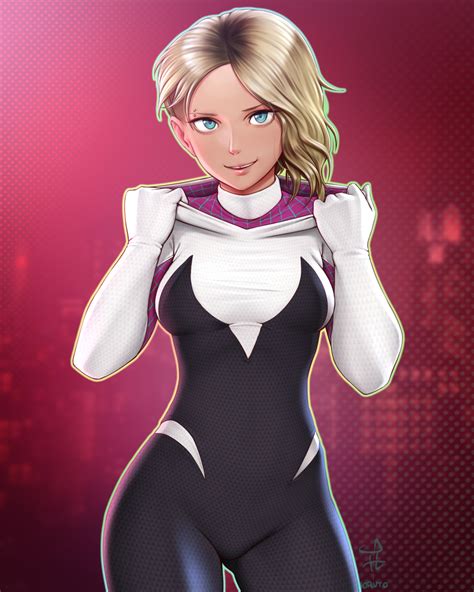 spider gwen nackt|spider